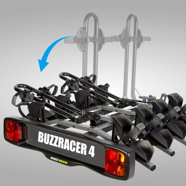 Buzzrack cykelholder buzzracer-4, til 4 cykler