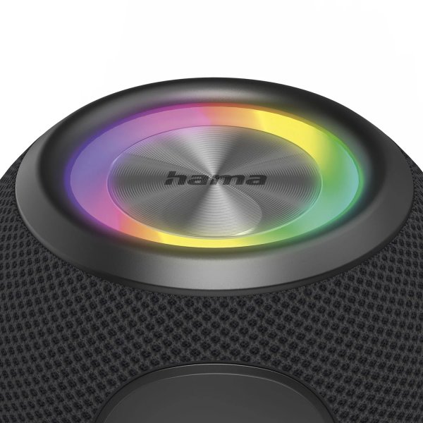 Hama Højttaler BallShape Trådløs LED Sort