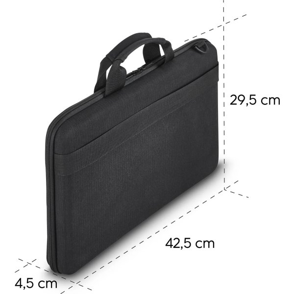 HAMA Computertaske Hardcase Protection 16.2" Sort