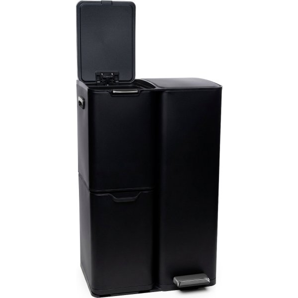 Baltic Affaldsstation 13+17+30 L, Softclose, Sort