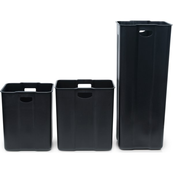 Baltic Affaldsstation 13+17+30 L, Softclose, Sort
