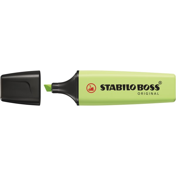 Stabilo Boss Highlighter | Pastel | Limegrøn