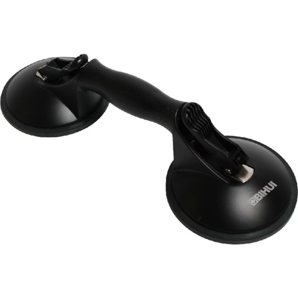 BIHUI glasløfter, alu, 2 x Ø125 mm. sugekopper