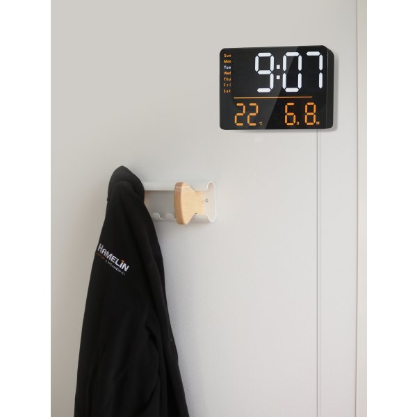 Unilux Numi Digitalt LED Ur | 27,5 x 18,3 cm