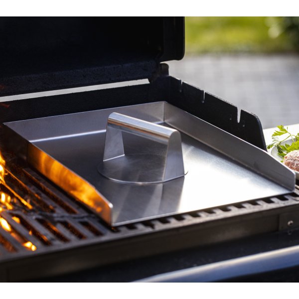 Hâws Santa Plancha Stegeplade m. Burger Smasher