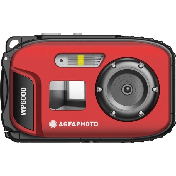 AGFAPHOTO Digitalkamera WP6000 18MP HD Rød