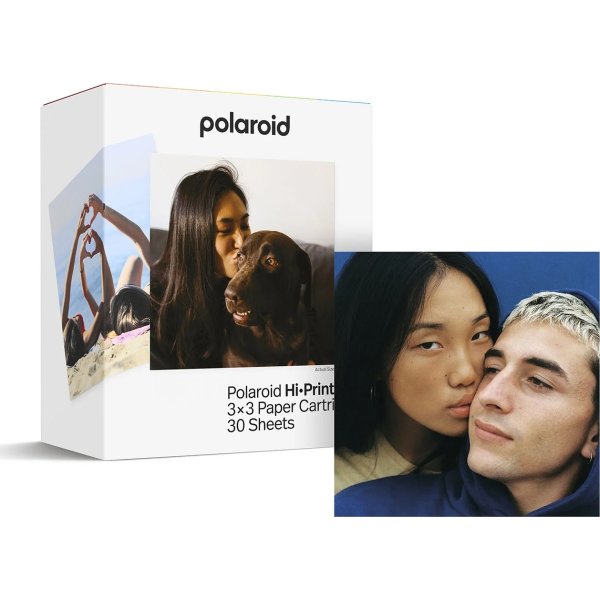 POLAROID Papirpatron HiPrint 3X3 30 Ark