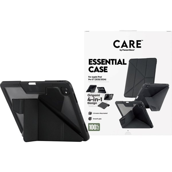 CARE Essential Cover til iPad Pro 13'' - Sort