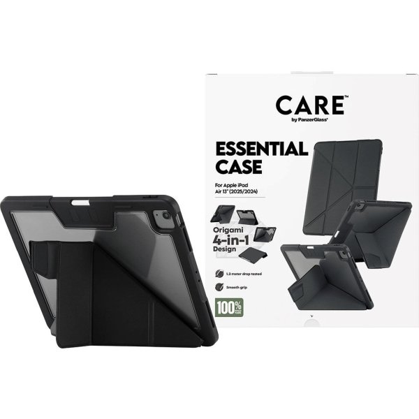 CARE Essential Cover til iPad Air 13'' - Sort