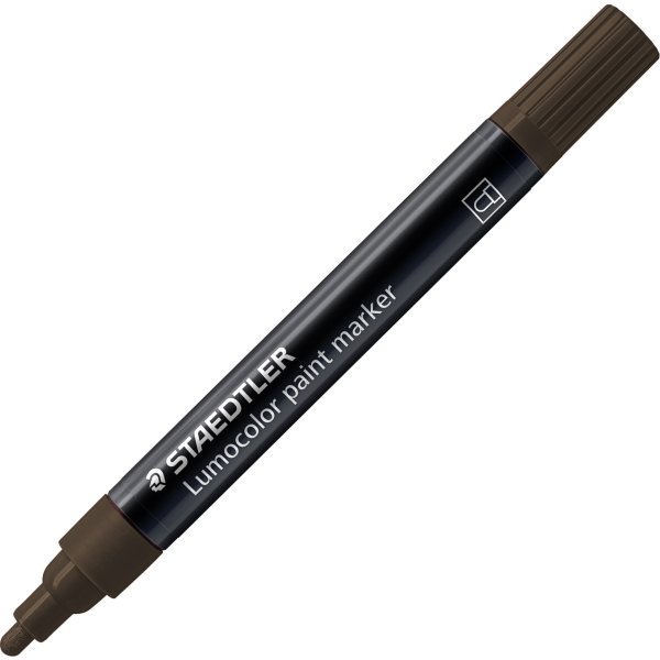 Staedtler 349 Paintmarker, mørkebrun