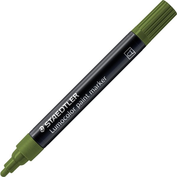 Staedtler 349 Paintmarker, olivengrøn
