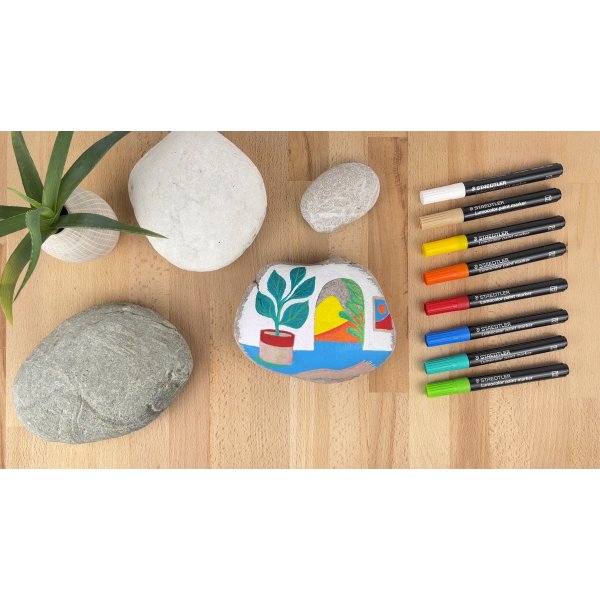 Staedtler 349 Paintmarker, lys grøn