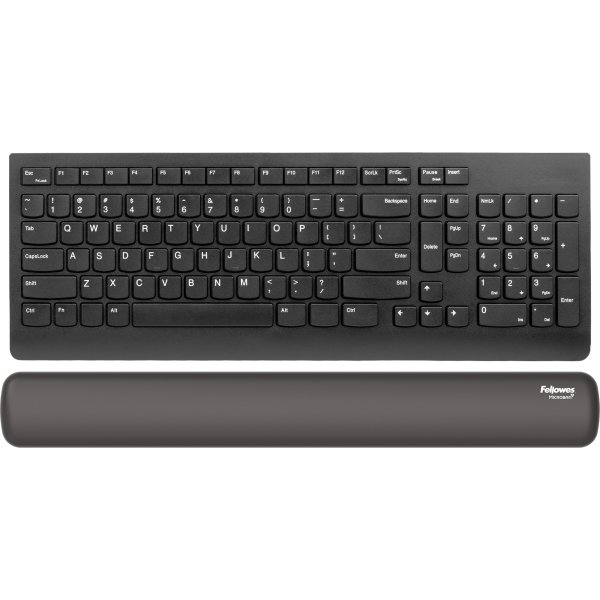 Fellowes Breyta håndledsstøtte til tastatur, sort