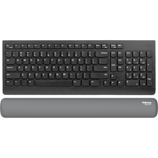Fellowes Breyta håndledsstøtte til tastatur, grå
