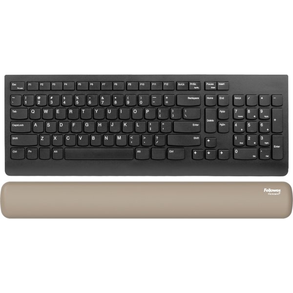 Fellowes Breyta håndledsstøtte til tastatur, sand