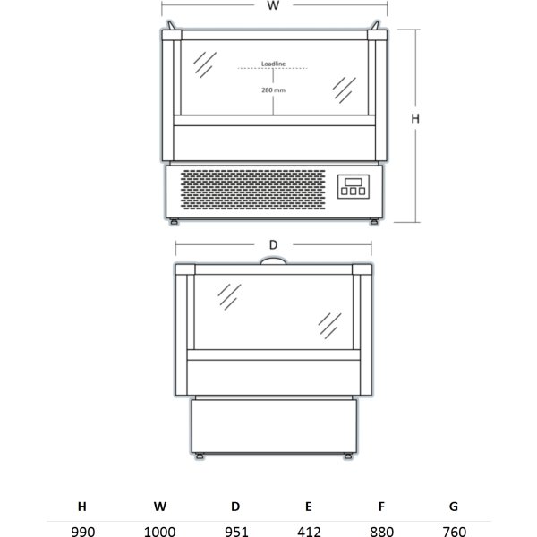 Scancool Impulskøler - IMC1000BD