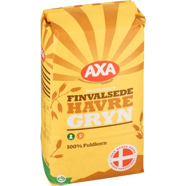 AXA Havregryn Finvalsede, 1 kg