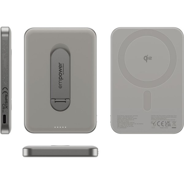 EMPOWER Powerbank - Stander / 5000mAh / Titanium