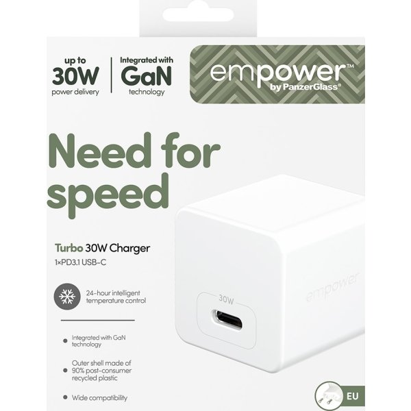 EMPOWER Turbo Adaptor 30W  USB-C EU