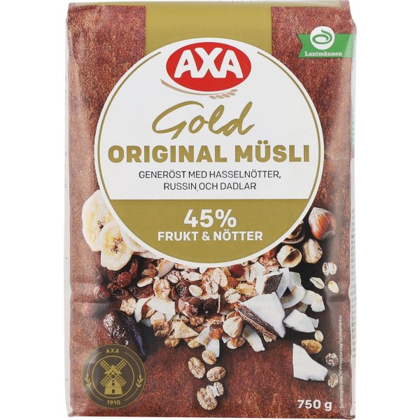 AXA Gold Müsli Original, 750 g