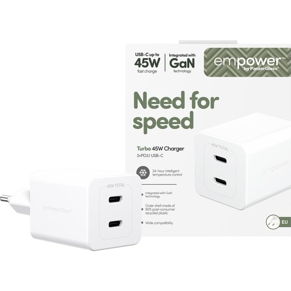 EMPOWER Powerbank / 10000mAh / Titanium
