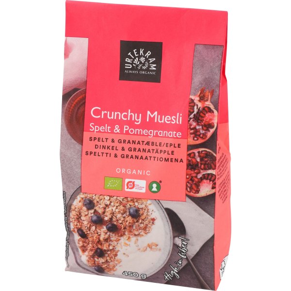 Urtekram Øko Müsli Granatæble, 450 g
