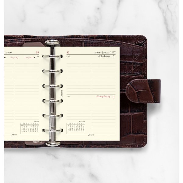 Filofax 2027 Refill | Pocket | Dag