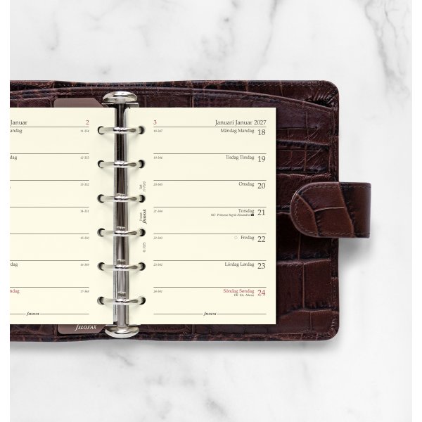 Filofax 2027 Refill | Pocket | Uge