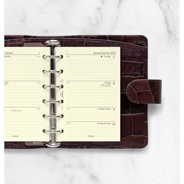 Filofax 2027 Refill | Pocket | Årspakke