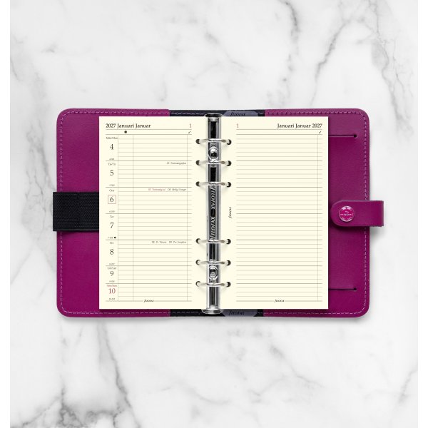 Filofax 2027 Refill | Personal | Uge + Notat