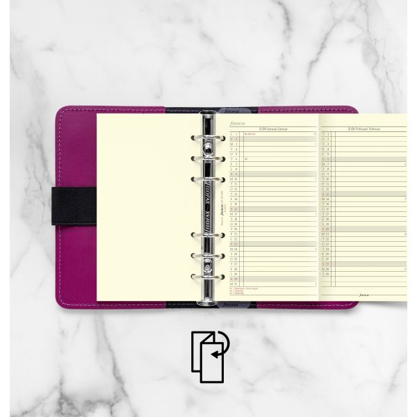 Filofax 2028 Refill | Personal | Årsplan