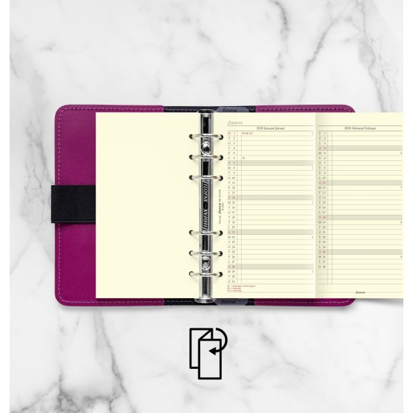 Filofax 2029 Refill | Personal | Årsplan