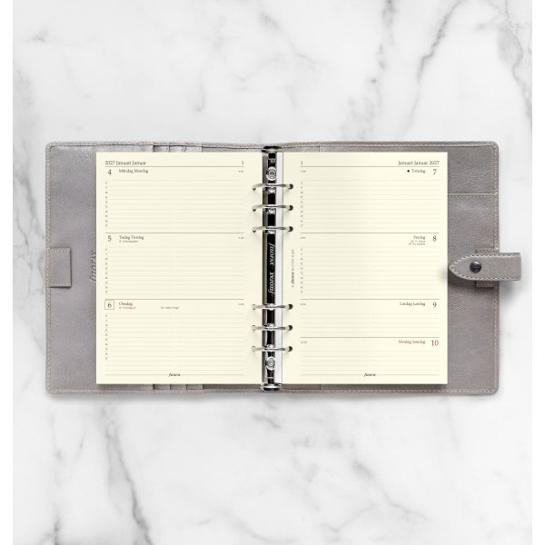 Filofax 2027 Refill | A5 | Uge | Tværformat