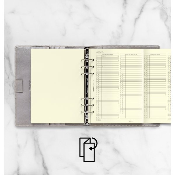 Filofax 2028 Refill | A5 | Årsplan