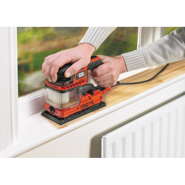 Black & Decker DUOSAND™ rystepudser, 270w