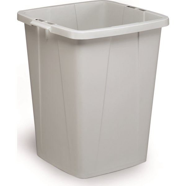Affaldsspand 90 l, 510x487x630, Grå