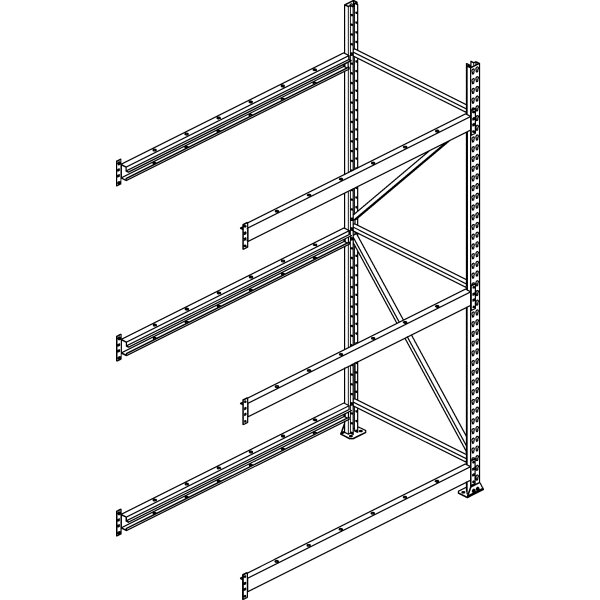 META Jumbo, 300x140x105, Spånplade,Tilbyg,Galvanis