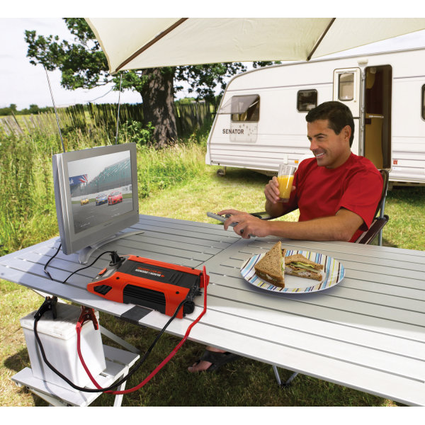 Black & Decker 750W Inverter, 230 V og USB udgang
