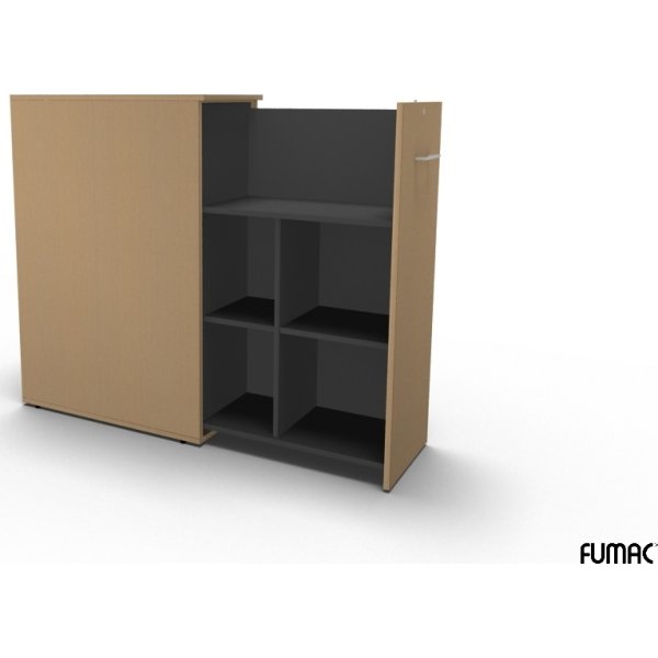 Jive Maxitower højre 1x3 rum bøg