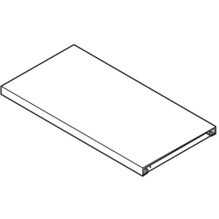 Hylde til Triumph arkivskab, 20x885x404, Sort