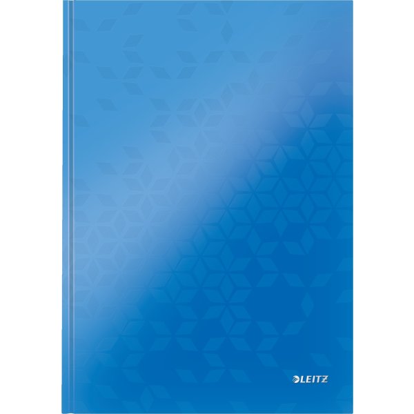 Leitz WOW notesbog A4, kvadreret, blå