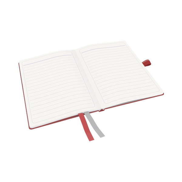 Leitz Complete notesbog A6, linjeret, rød