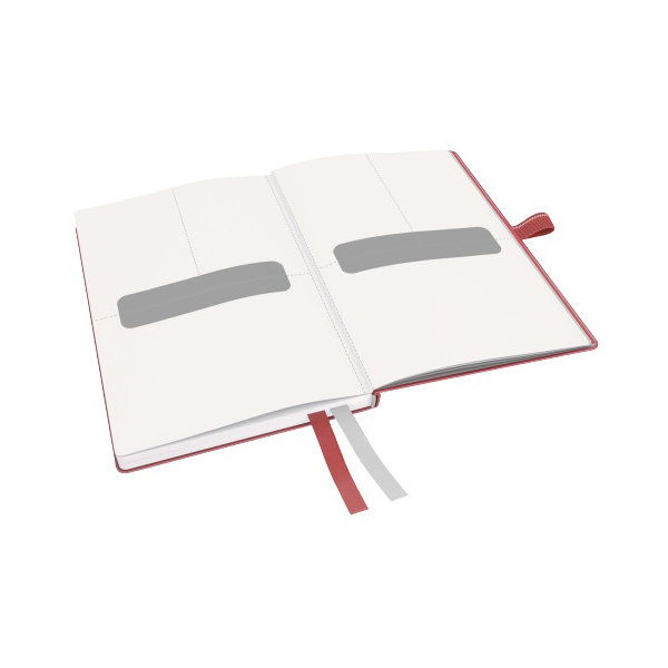 Leitz Complete notesbog A6, linjeret, rød