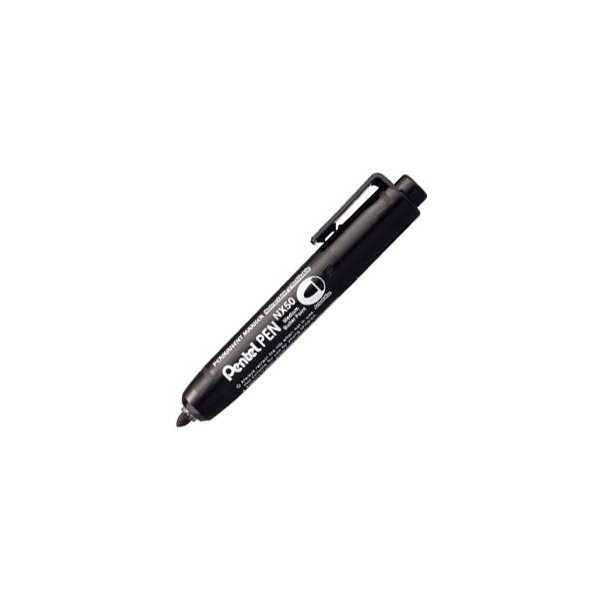 Pentel NX50 permanent marker med klik - sort