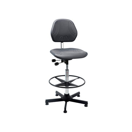 Comfort arbejdsstol, formstøbt PU skum, fodring