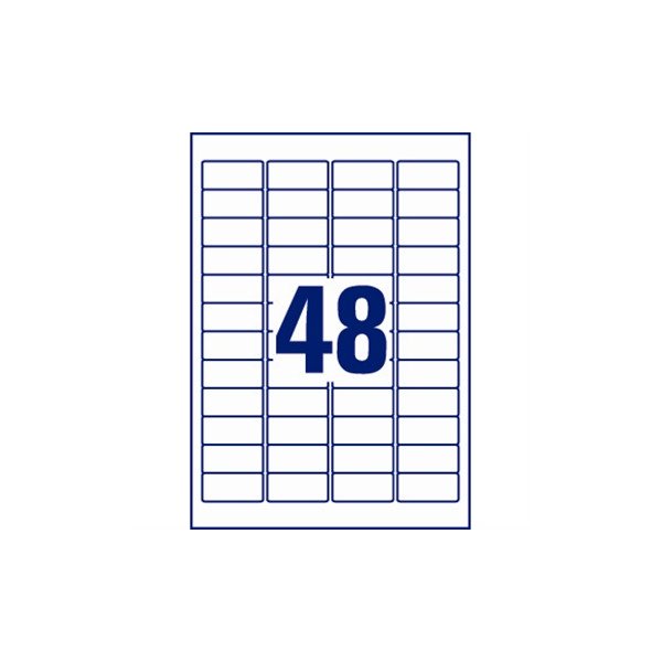 Avery L4778-20 stærke etiketter, 45,7 x 21,2mm