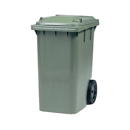 Affaldsvogn 360 l, Grøn