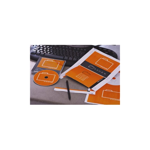 Avery C32250-25 CD-etiketter, 151 x 118mm, 25stk