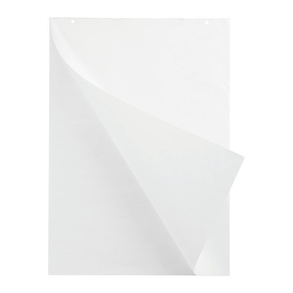 Flipoverblok 98x65 cm, 20 ark blank