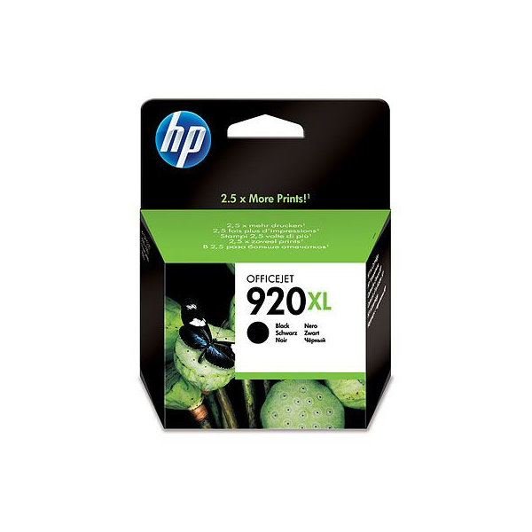 HP nr.920XL/CD975AE blækpatron, sort, 1200s